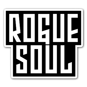 Klistermärke med texten "Rogue Soul ".