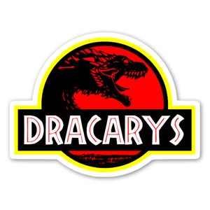 Jurrasic Dracarys - stickers