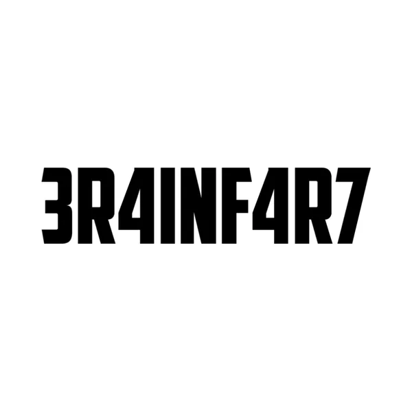Brainfarts logotyp skriven som 3R4INF4R7